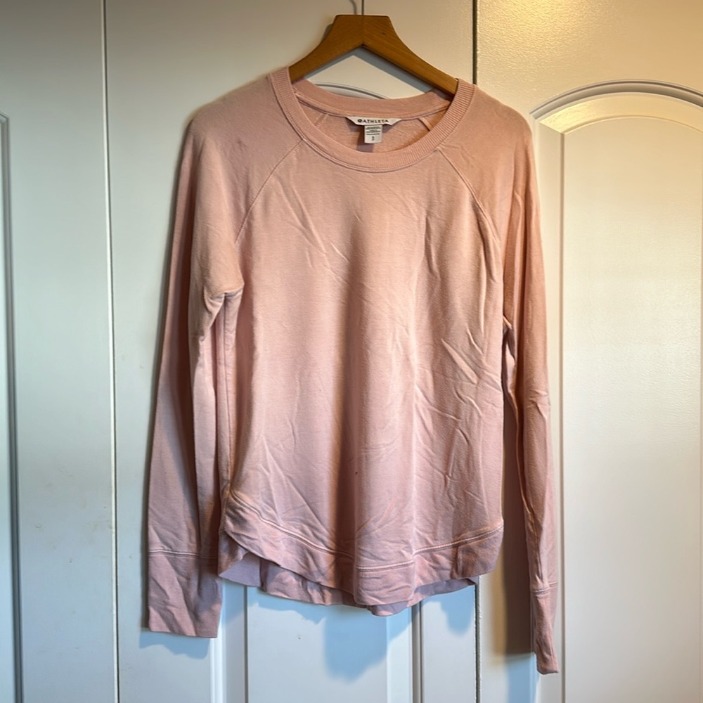 Athleta Pink Sweatshirt
